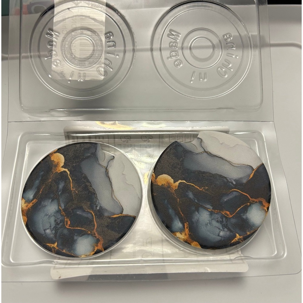 Multi Blue Colored Car Coasters